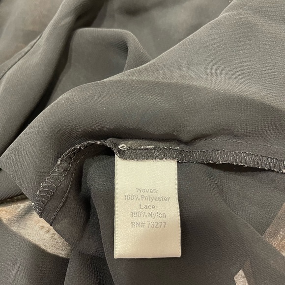 Lauren Conrad Lace Button Up Shirt - Picture 4 of 4